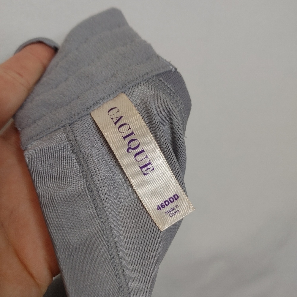 Cacique Lightly Lined Smooth Full Coverage Bra Bl… - image 6